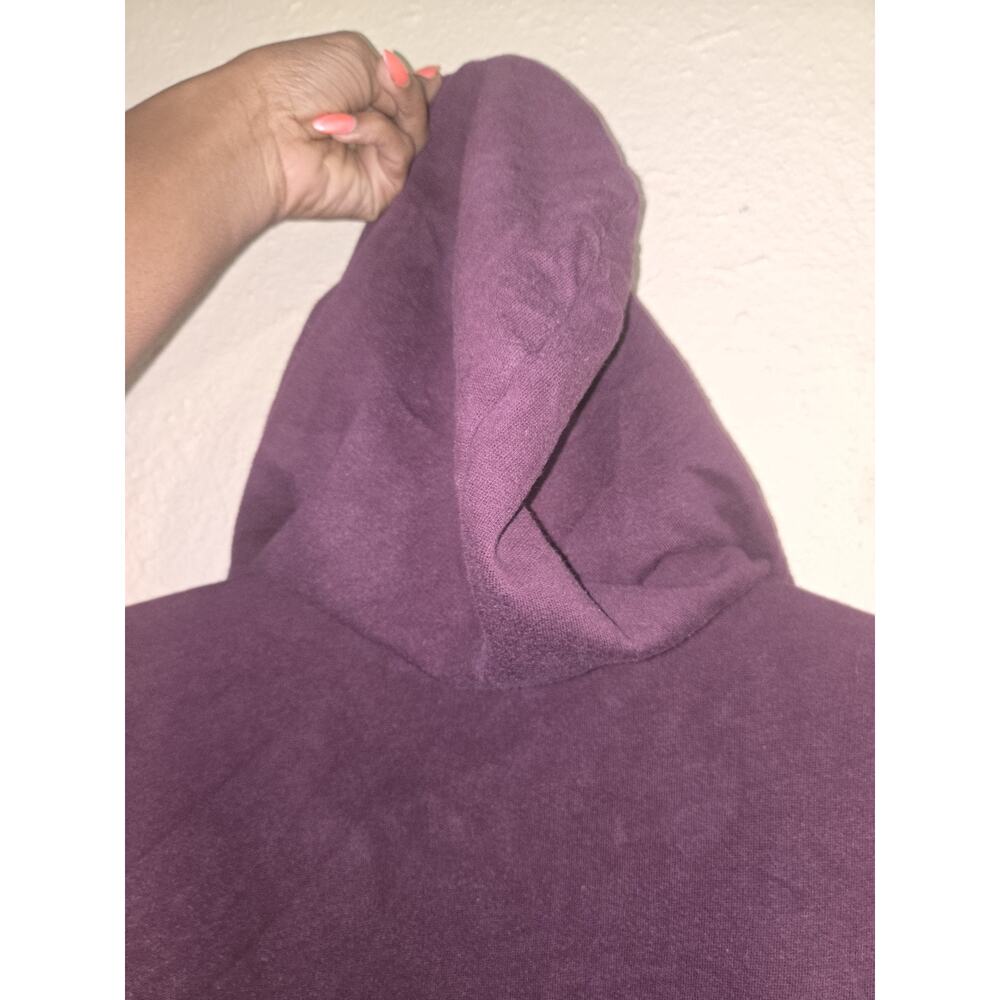 Victoria's Secret Pink Maroon zip-up Hoodie, Size XS - Picture 6 of 6